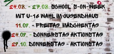 Nächste Aktionstage im Jugendhaus - 1 Nächste Aktionstage im Jugendhaus - 1