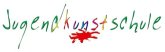 Logo Jugendkunstschule Bunter Schriftzug Jugendkunstschule