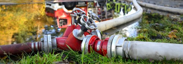 Fahrzeugbrand Feuerwehr