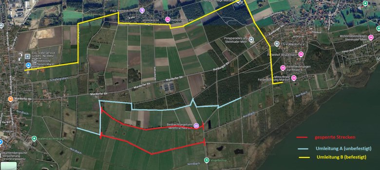 Kartenausschnitt Nordstrand