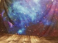 Fotohintergrund Weltall Sternenhimmel