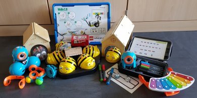 kleine Roboter, BeeBots, MINT-Fächer, Lernen
