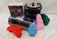 Backformen, Plotter, elektrischer Suppentopf