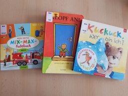 Pappbilderbücher, Lesestart