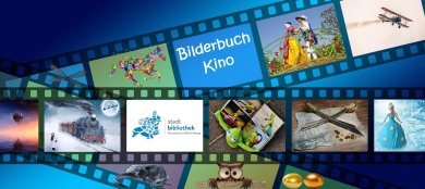 Filmstreifen mit Bildern