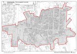 Abgrenzung des Sanierungsgebietes Innenstadt  Umgriff des Sanierungsgebietes