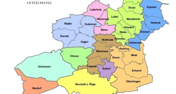 Plan Stadtteile Ortschaften Neustadt Plan Stadtteile Ortschaften Neustadt