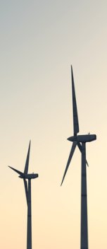 Wind power Windräder Abenddämmerung © Fotolia/Michael Rosskothen