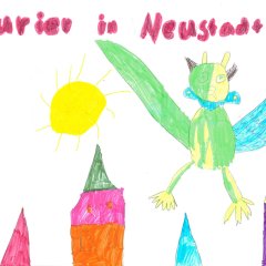 Magdalena - 9 Jahre. Ein Saurier im Neustädter Land
