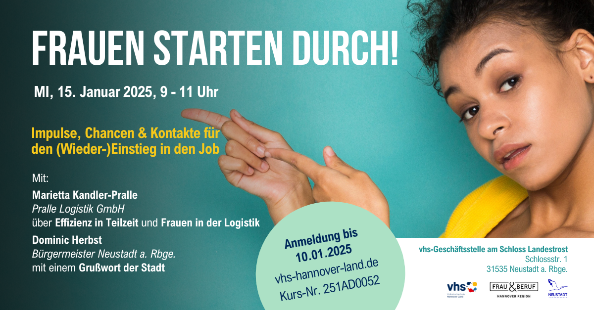 Plakate A3 hoch (29.7 x 42 cm) (LinkedIn-Werbeanzeige mit Einzelbild) - Plakat Frauen starten durch