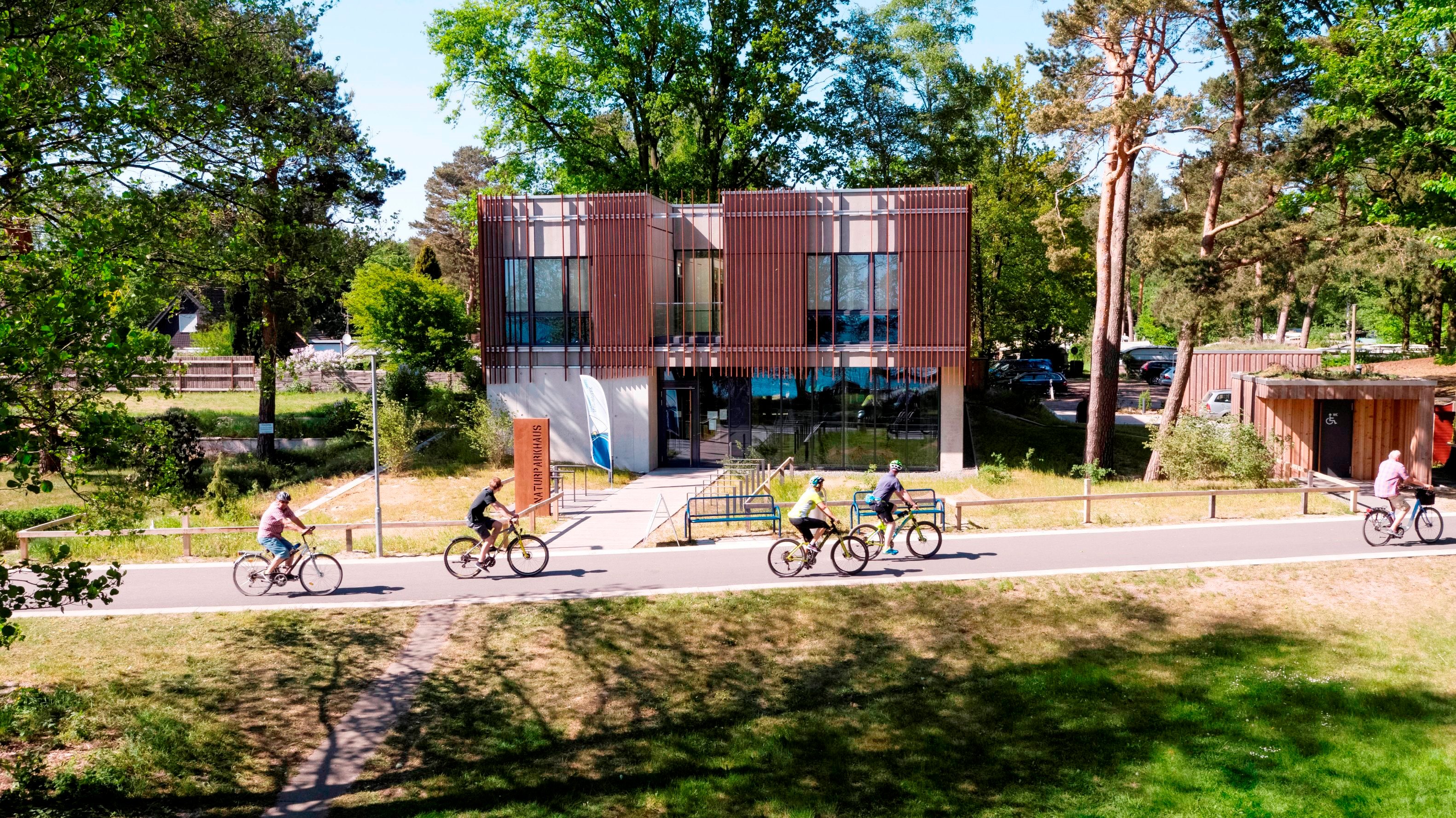 Luftbild Naturparkhaus