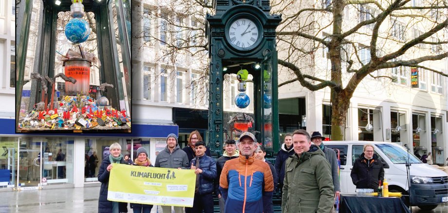 Skulptur Kröpcke-Uhr