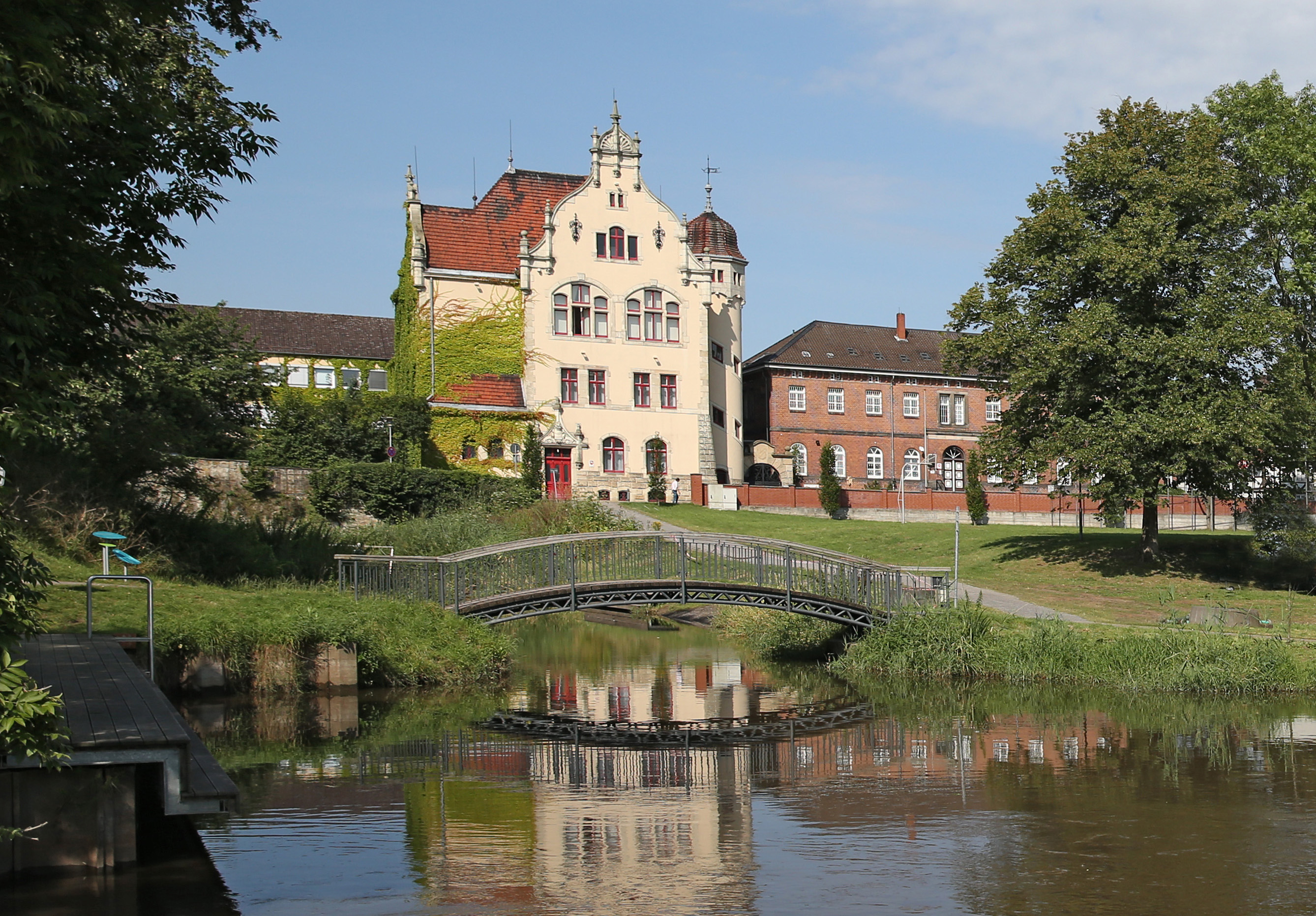 Blick auf das Amtsgericht