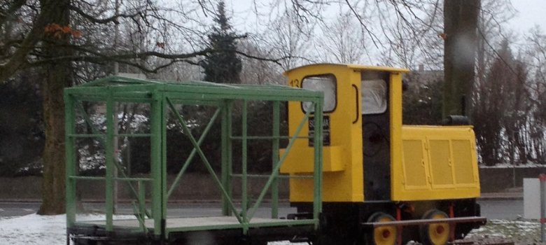 Industriedenkmal Lokomotive Moorbahn