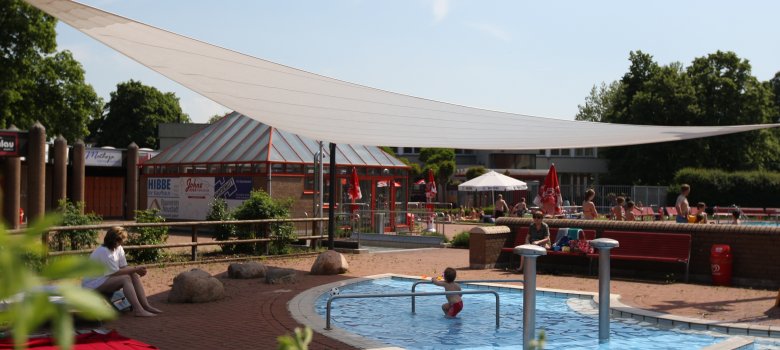 Sonnensegel Freibad