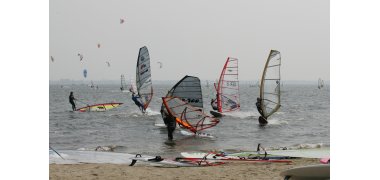 Kite Surfer am Nordufer